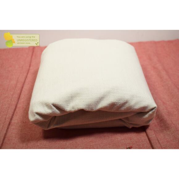 Threshold 50x63" Blackout Slub Weave Raw Edge Rod Pocket Curtain Panel* - Picture 2 of 10